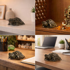 Collector’s Edition Pyrite Tortoise (Kachhua) - Big Size - 8x heavier