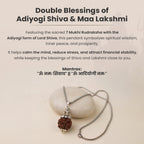 Adiyogi Shiv 7 Mukhi Rudraksha Pendant