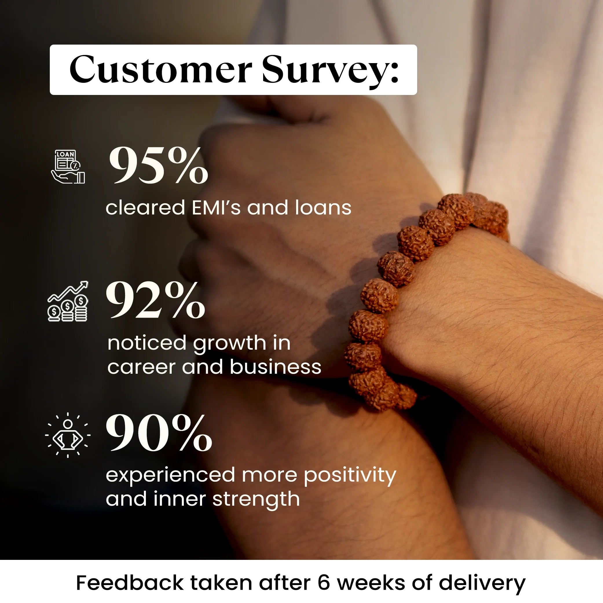 7 Mukhi Rudraksha Bracelet