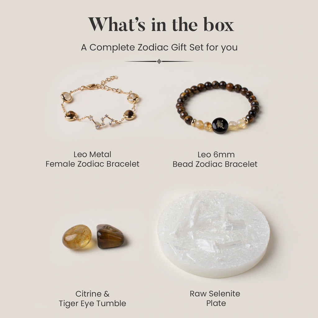 Leo Zodiac Gift Set for Women
