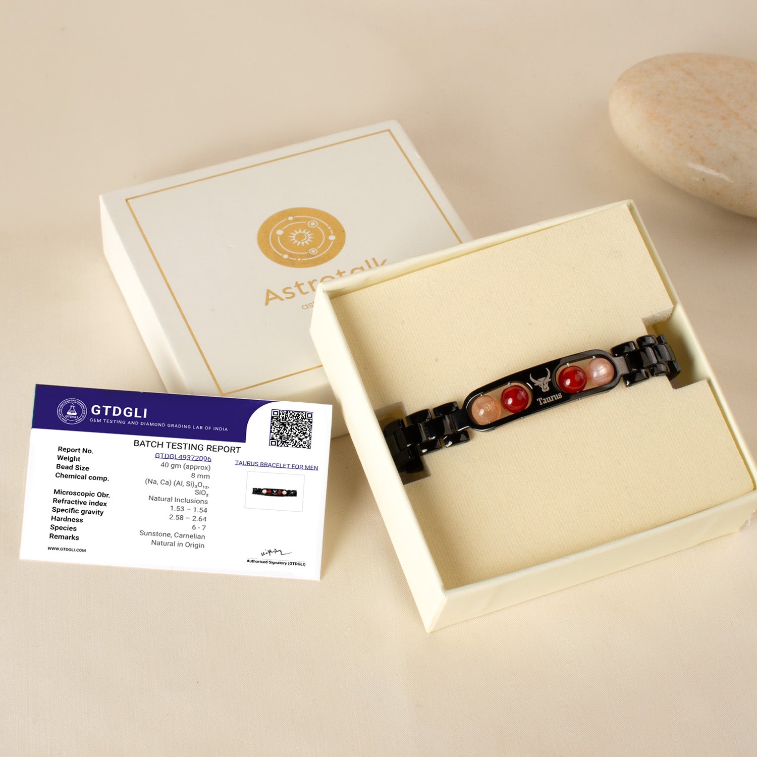 Taurus Zodiac Metal Bracelet