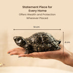 Collector’s Edition Pyrite Tortoise (Kachhua) - Big Size - 8x heavier