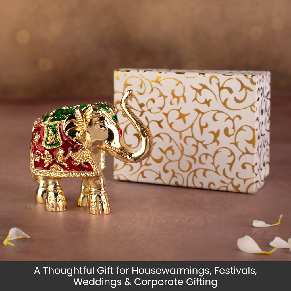 Airavat Dhan-Vridhi Elephant Idol