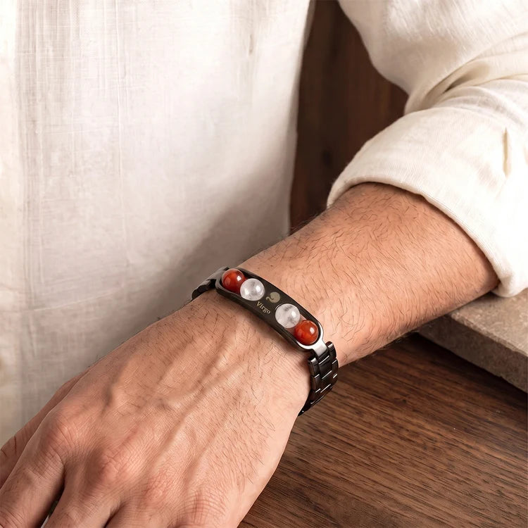 Virgo Zodiac Metal Bracelet