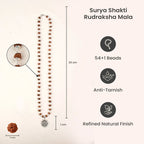 Surya Shakti Rudraksha Mala