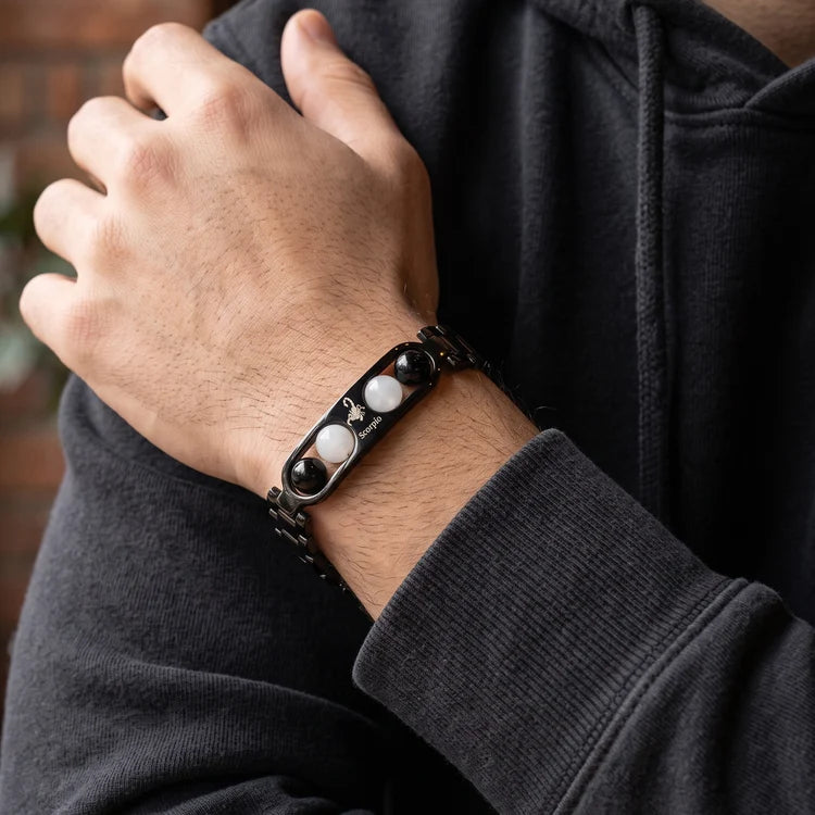 Scorpio Zodiac Metal Bracelet
