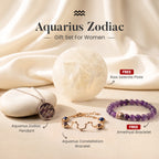 Aquarius Zodiac Gift Set for Women