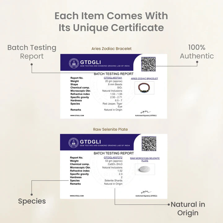 Aries Zodiac Red Jasper & Tiger Eye Bracelet