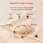 Virgo Zodiac Constellation Bracelet for Women