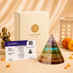 7 Chakra Conical Pyramid