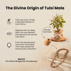 Gold Plated Tulsi Mala