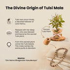 Silver Plated Tulsi Mala