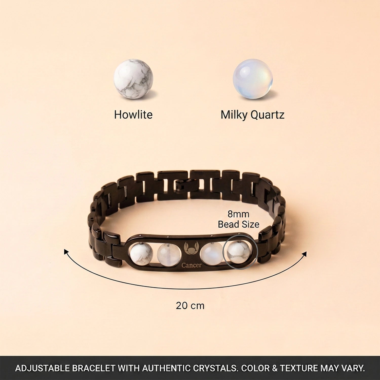 Cancer Zodiac Metal Bracelet