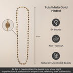 Gold Plated Tulsi Mala