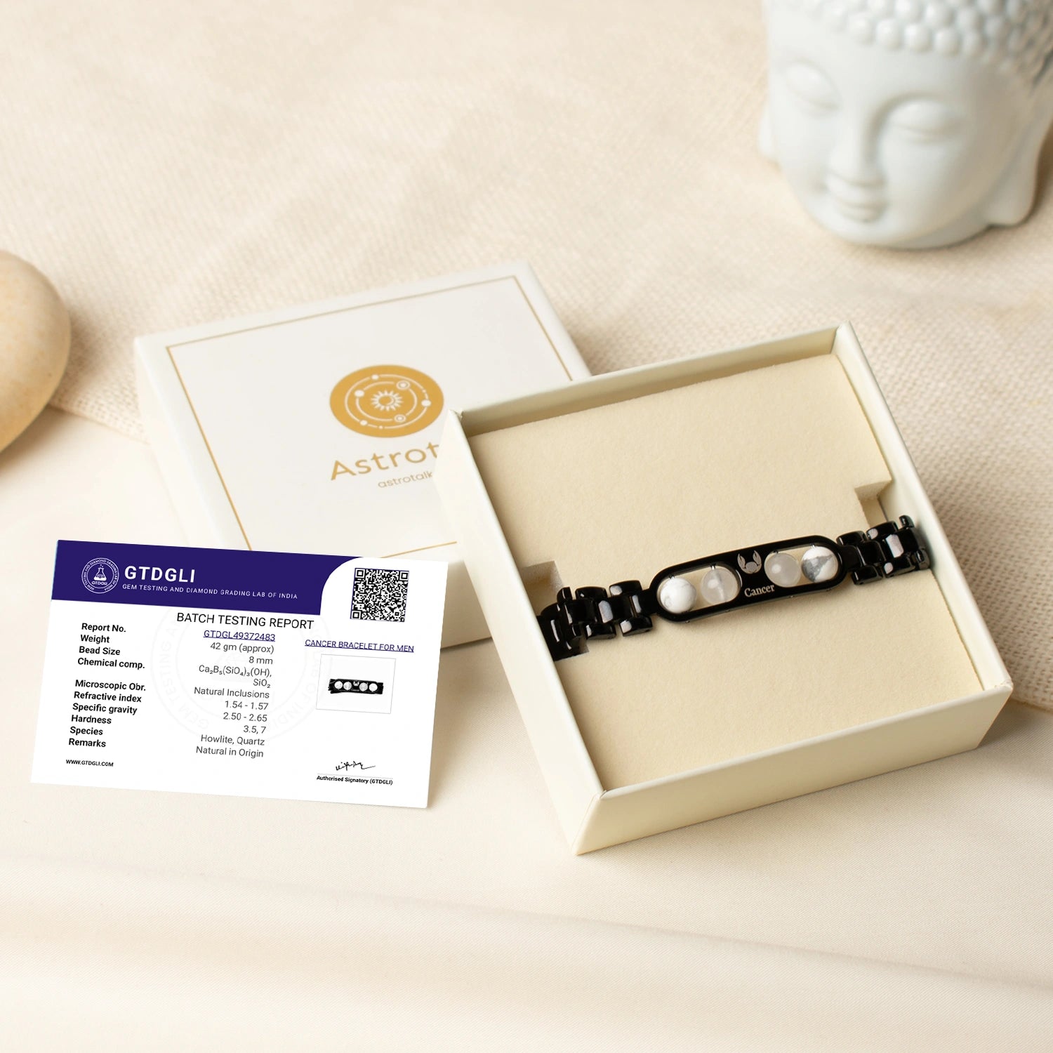 Cancer Zodiac Metal Bracelet