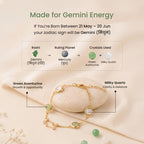 Gemini Zodiac Constellation Bracelet for Women
