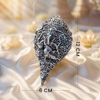 Silver Plated Ganesh Shankh (Conch)