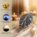 Silver Plated Ganesh Shankh (Conch)