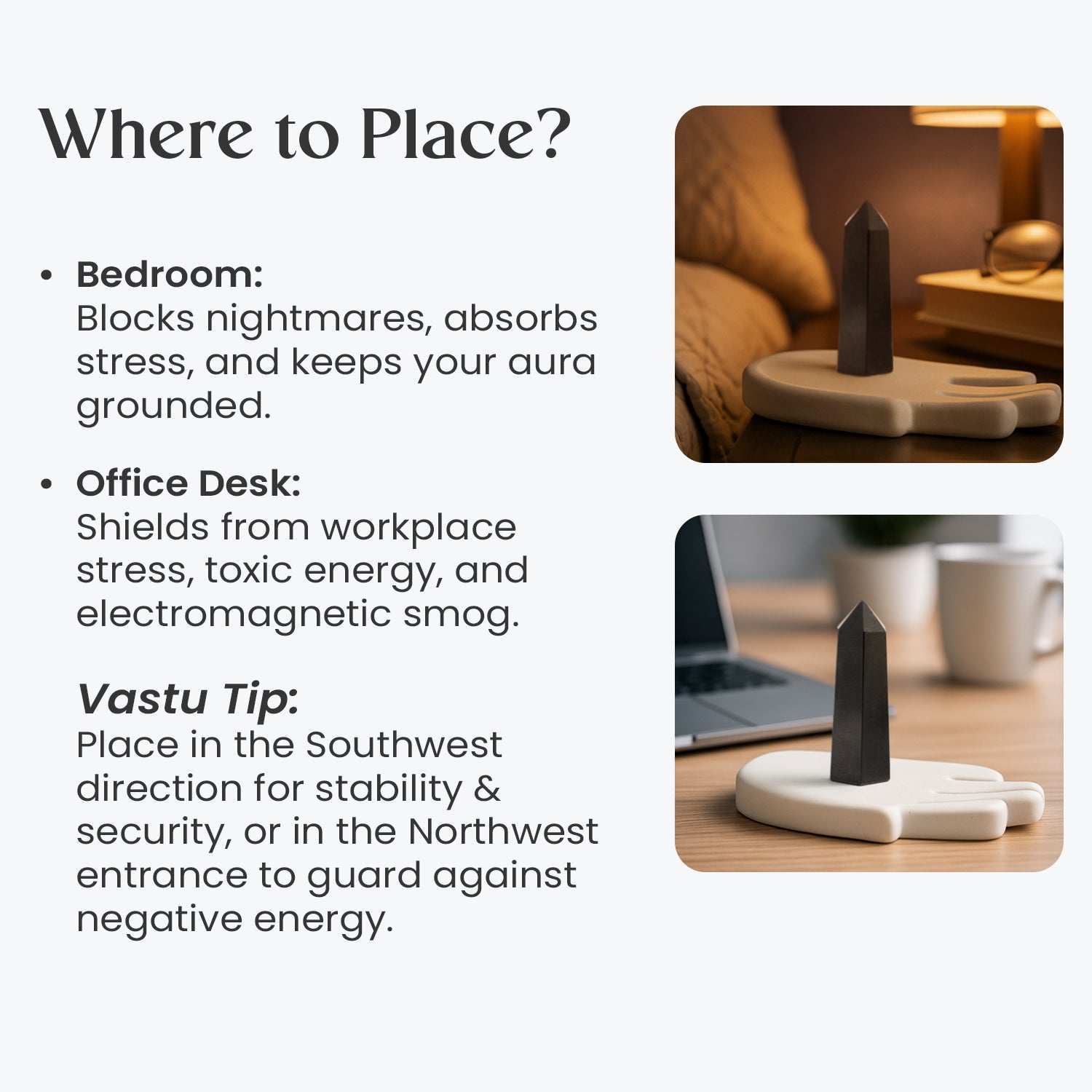 Black Tourmaline Tower