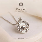 Cancer Pendant with Howlite