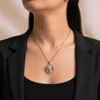 Taurus Pendant with Sunstone