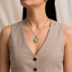 Pisces Pendant with Citrine