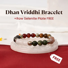 Dhan Vriddhi with FREE Raw Selenite Plate