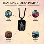 Siddh Hanuman Chalisa Kavach (Black)