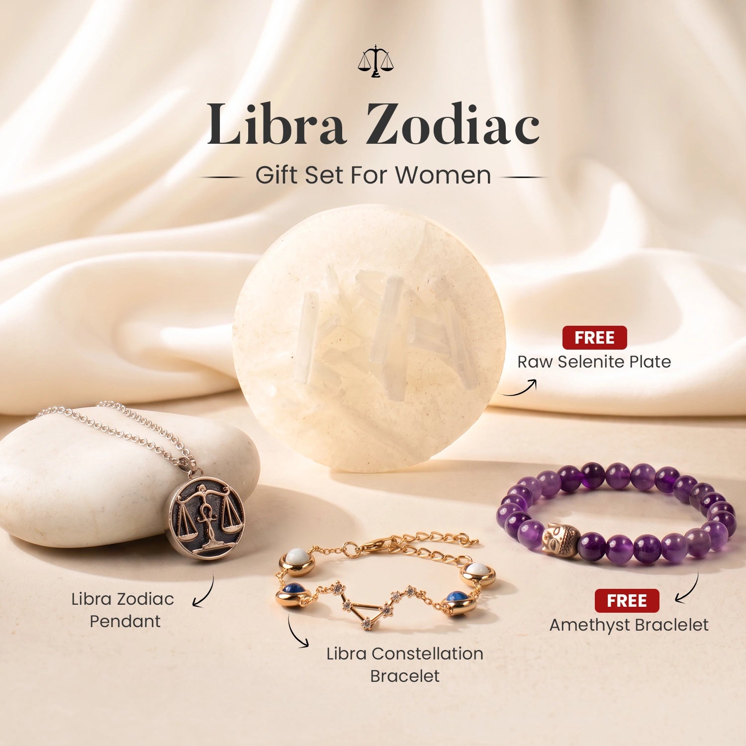 Libra Zodiac Gift Set For Women