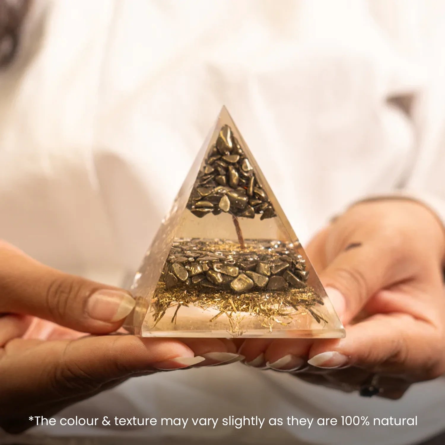 Pyrite Money Magnet Pyramid