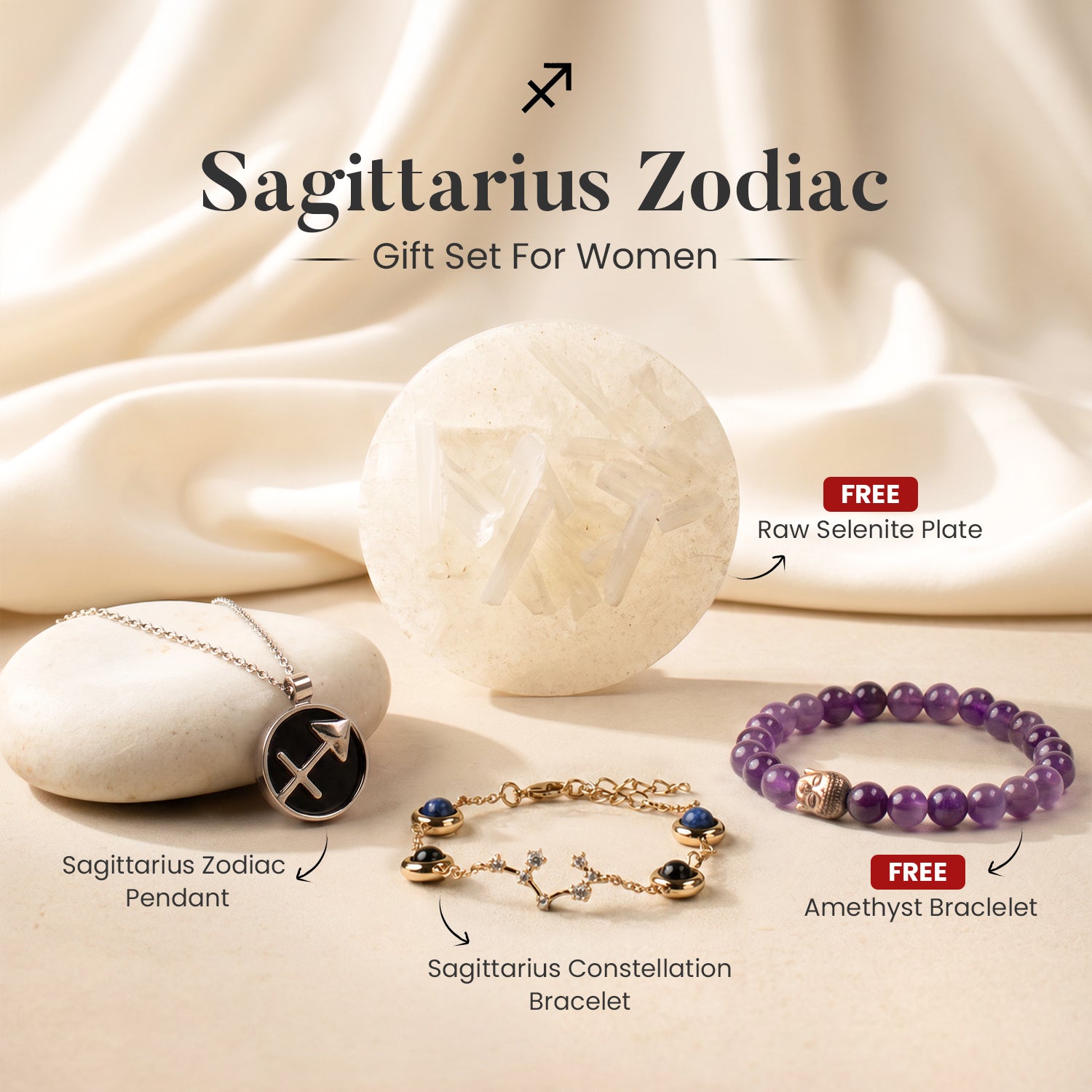 Sagittarius Zodiac Gift Set For Women