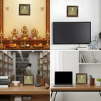 Shree Krishna Maha Mantra on Pyrite Frame