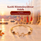 Kashi Rinmukteshwar Siddh Leo Zodiac Constellation Bracelet with Free Raw Selenite Plate