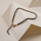 Raw Pyrite Anklet