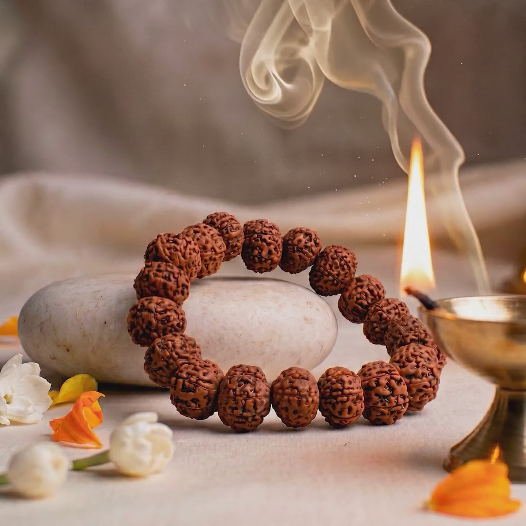 7 Mukhi Rudraksha Bracelet