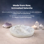 Kashi Rinmukteshwar Siddh Capricorn Zodiac Constellation Bracelet with Free Raw Selenite Plate