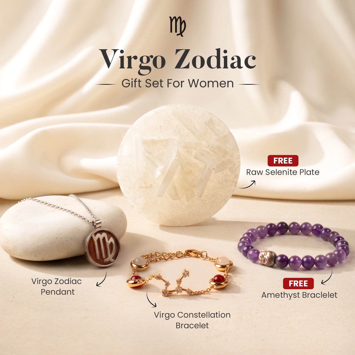 Virgo Zodiac Gift Set for Women