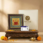 Vyapar Vriddhi Yantra on Raw Pyrite Frame